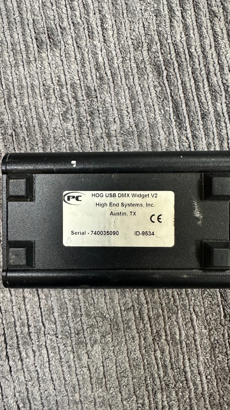 High End Hog USB DMX Widget V2