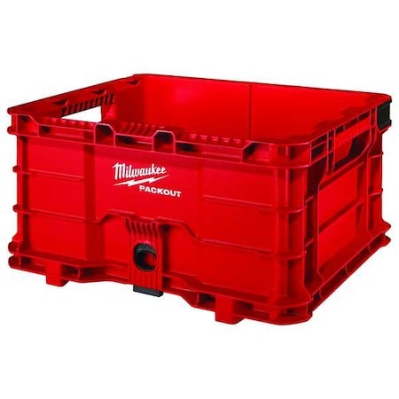 Milwaukee Tool 48-22-8440 Packout Tool Crate, Polymer, Red, 18-3/4 In W X