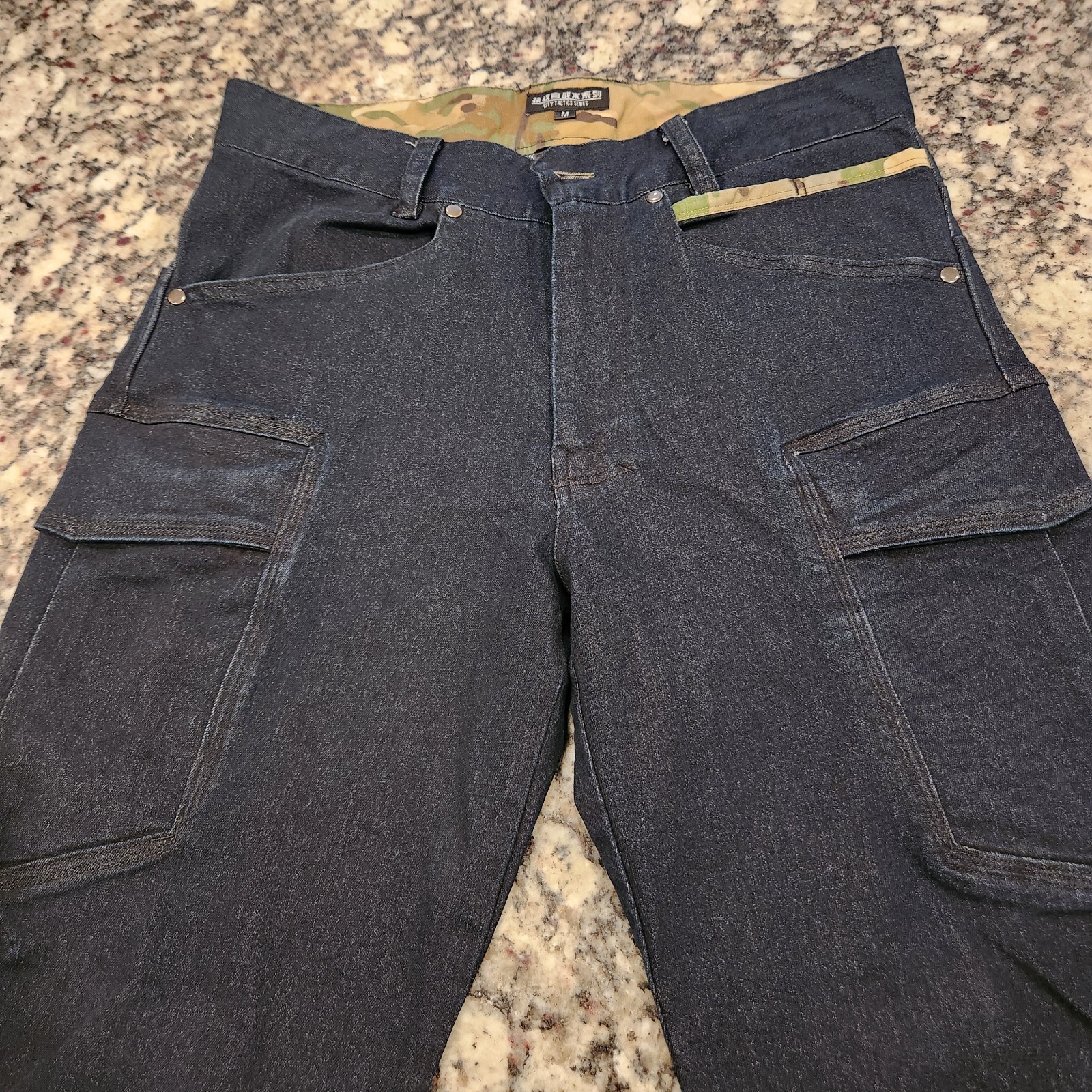 Tactical Store City Tactic Series Mens Size M Waist 34 Blue Worn Once