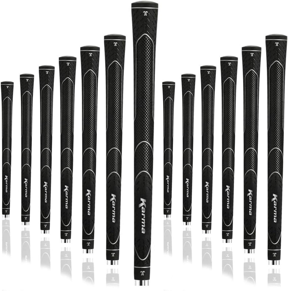 Lightweight Golf Grips - Men's Oversize, Ribbed Design
