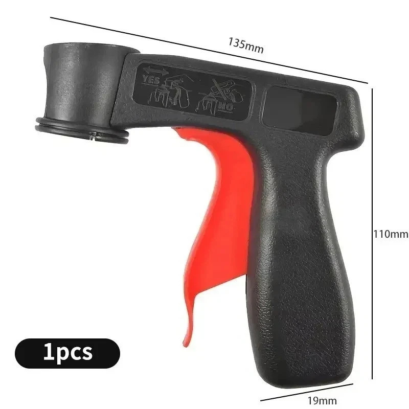 Can-Gun Aerosol Trigger Handle 2 Pack Spray Can Grip Adapter Paint Sprayer
