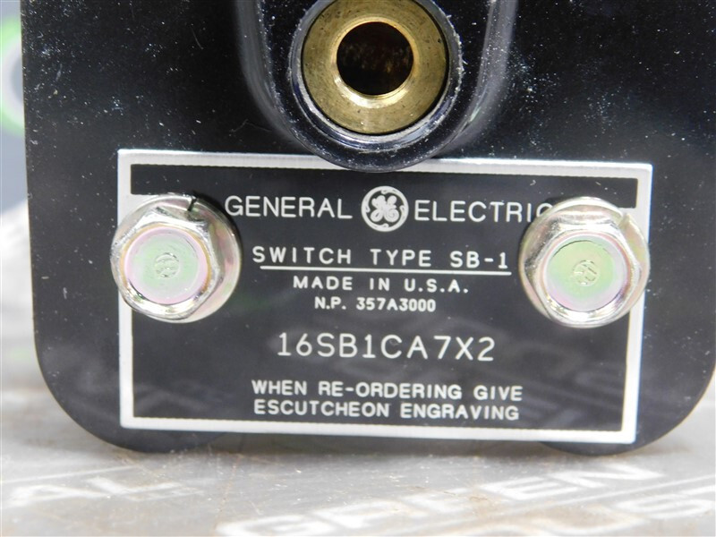 NEW General Electric 16SB1CA7X2 Rotary Switch Type SB-1