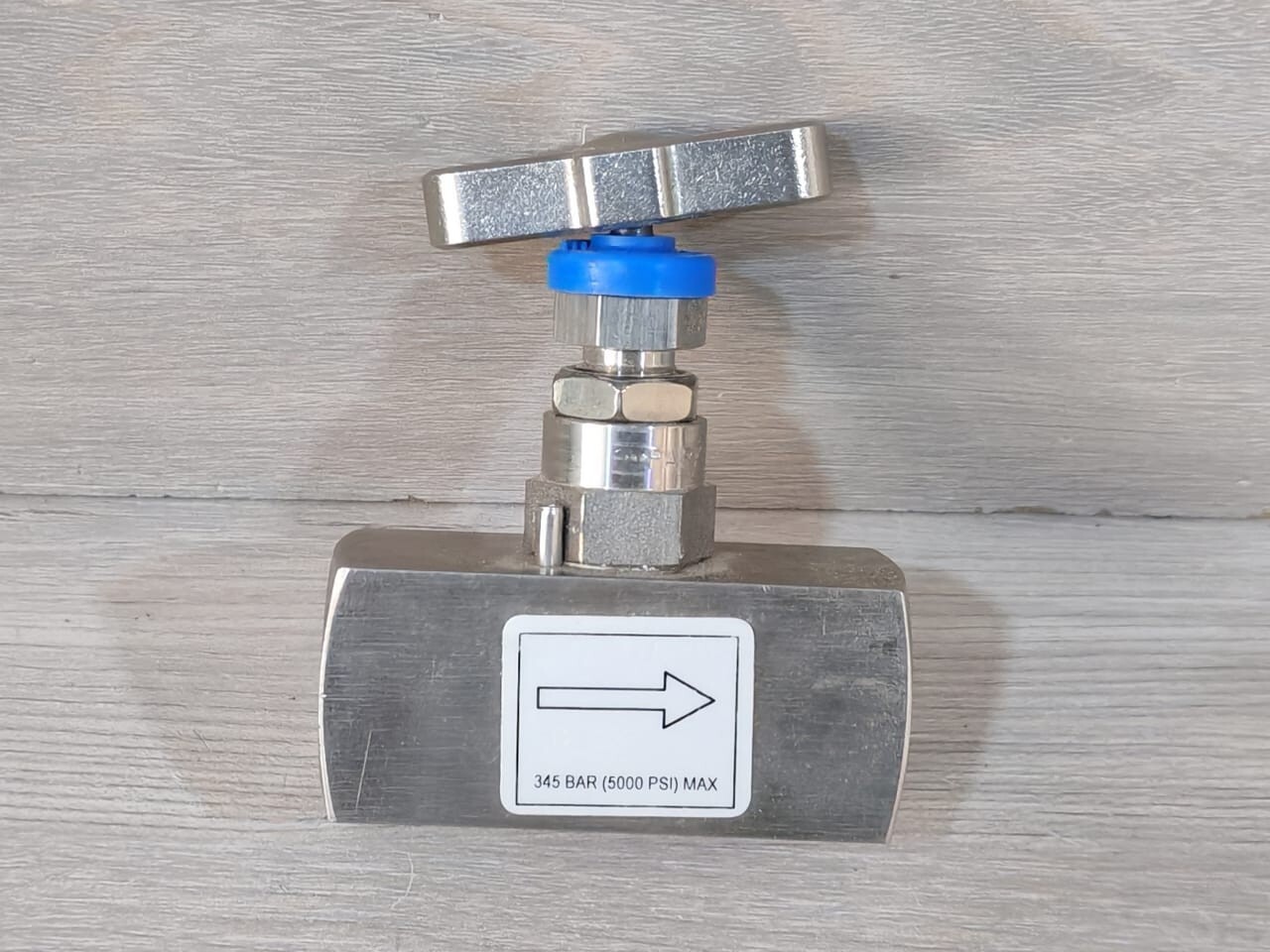 PARKER HNVM8FF BAR STOCK NEEDLE VALVE MONEL