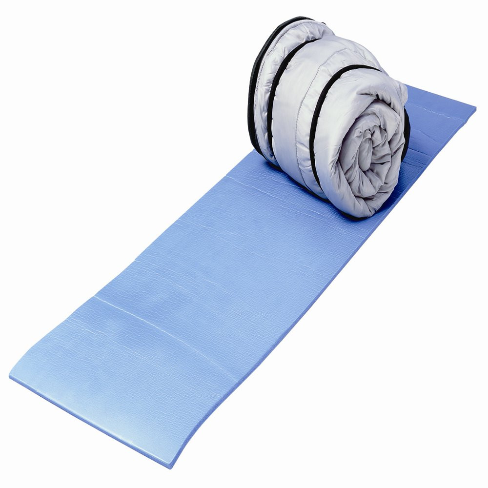 Waterproof & Moisture Resistant Comfort Closed Cell Foam Blue Camp Sleeping Pad