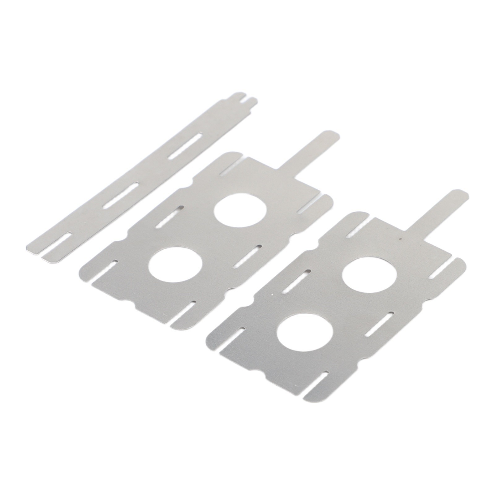 Nickel Sheets 30PCS Polygonal Battery Sheets for Spot Welding and DIY Projects