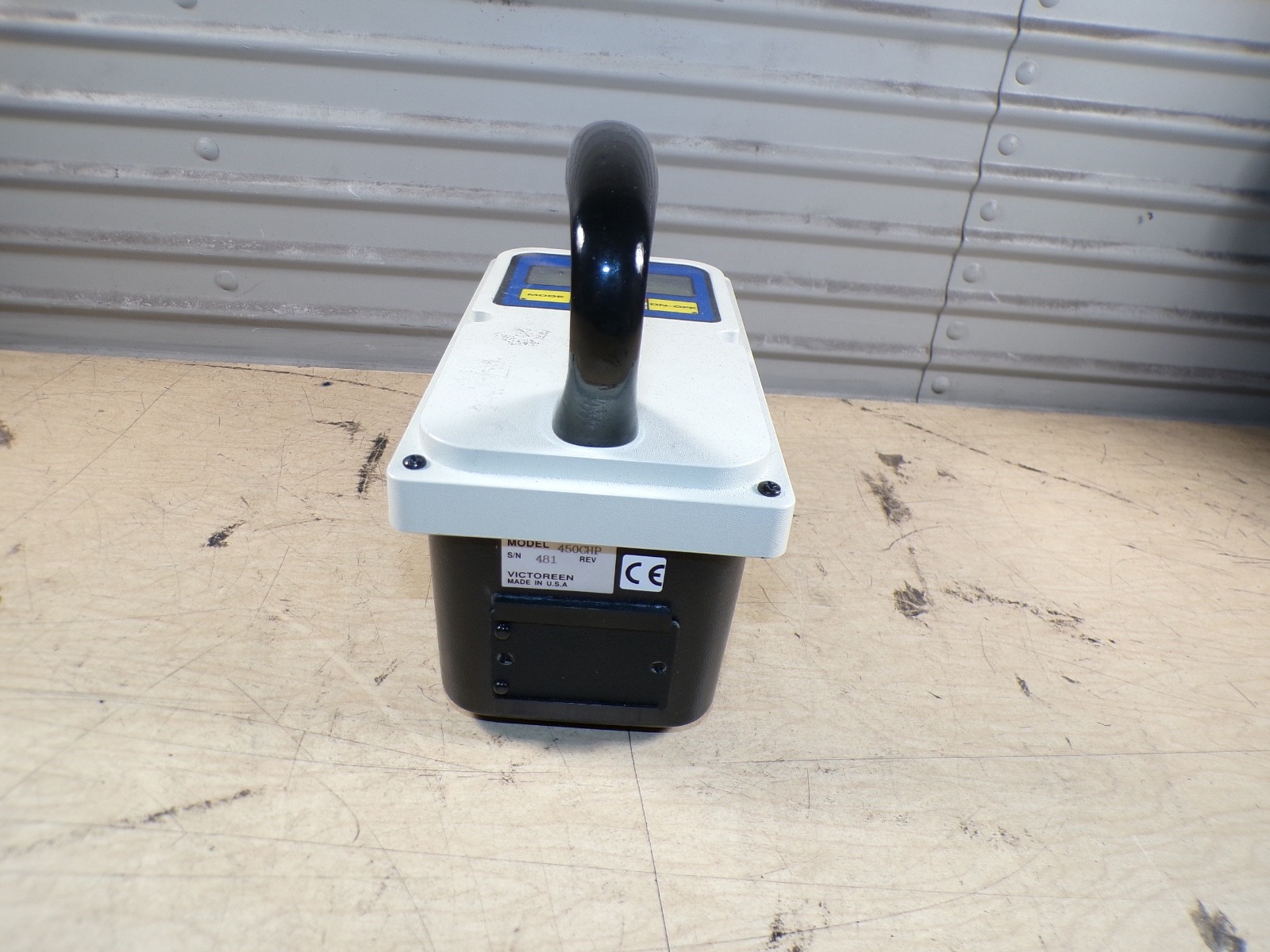 VICTOREEN 450 RADIATION METER COUNTER UNTESTED