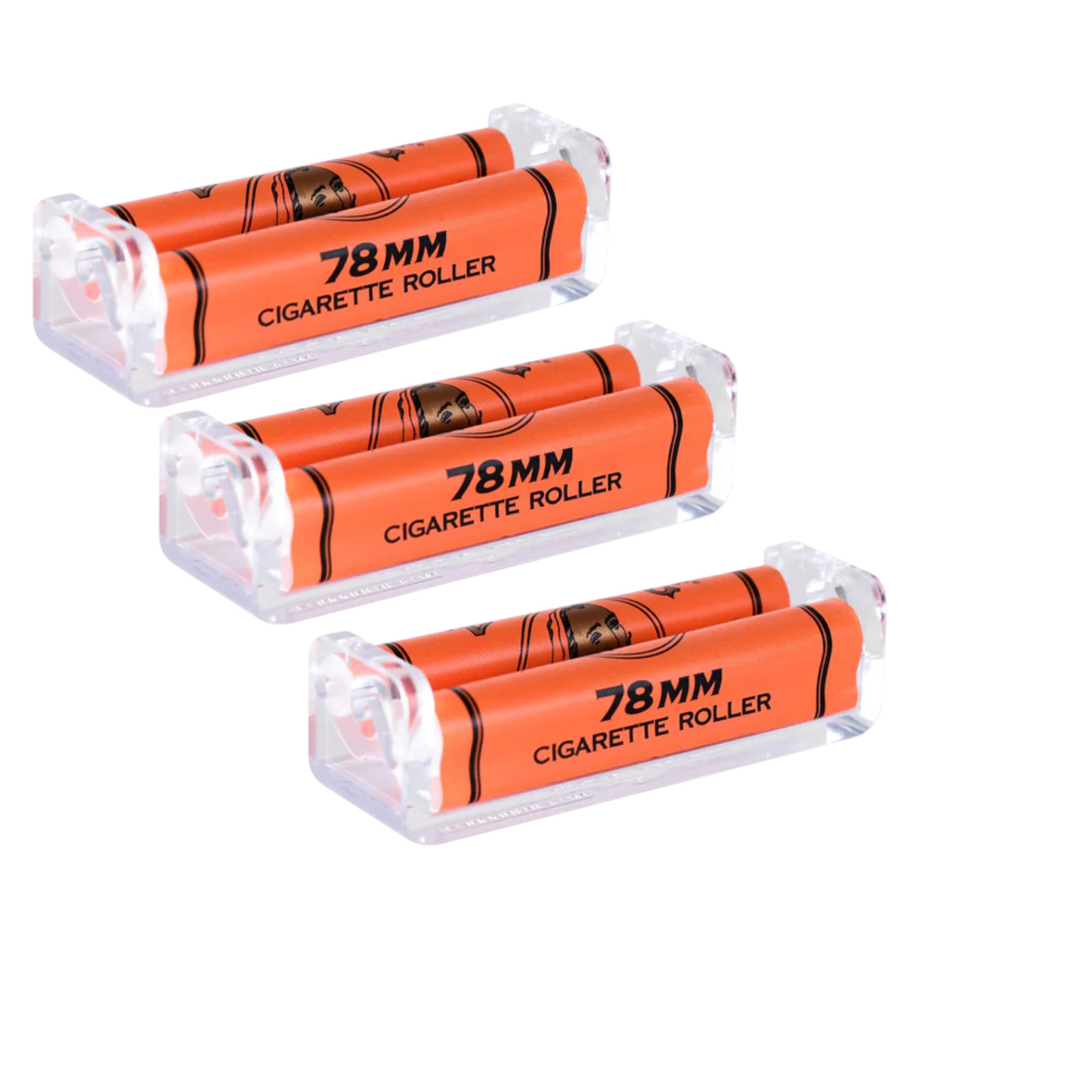 Zig-Zag Cigarette Roller 78mm | Classic Manual Rolling Machine | 1 Pack