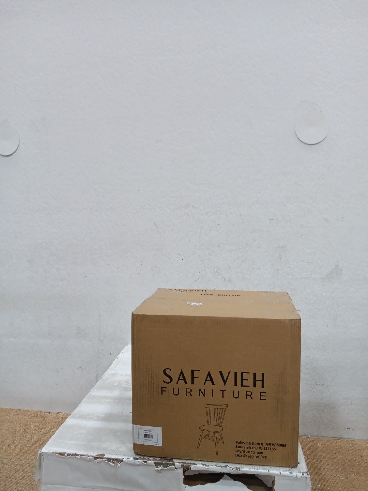 Safavieh PARKER SPINDEL SIDE CHAIR, Reduced Price 2172728987 AMH8500B