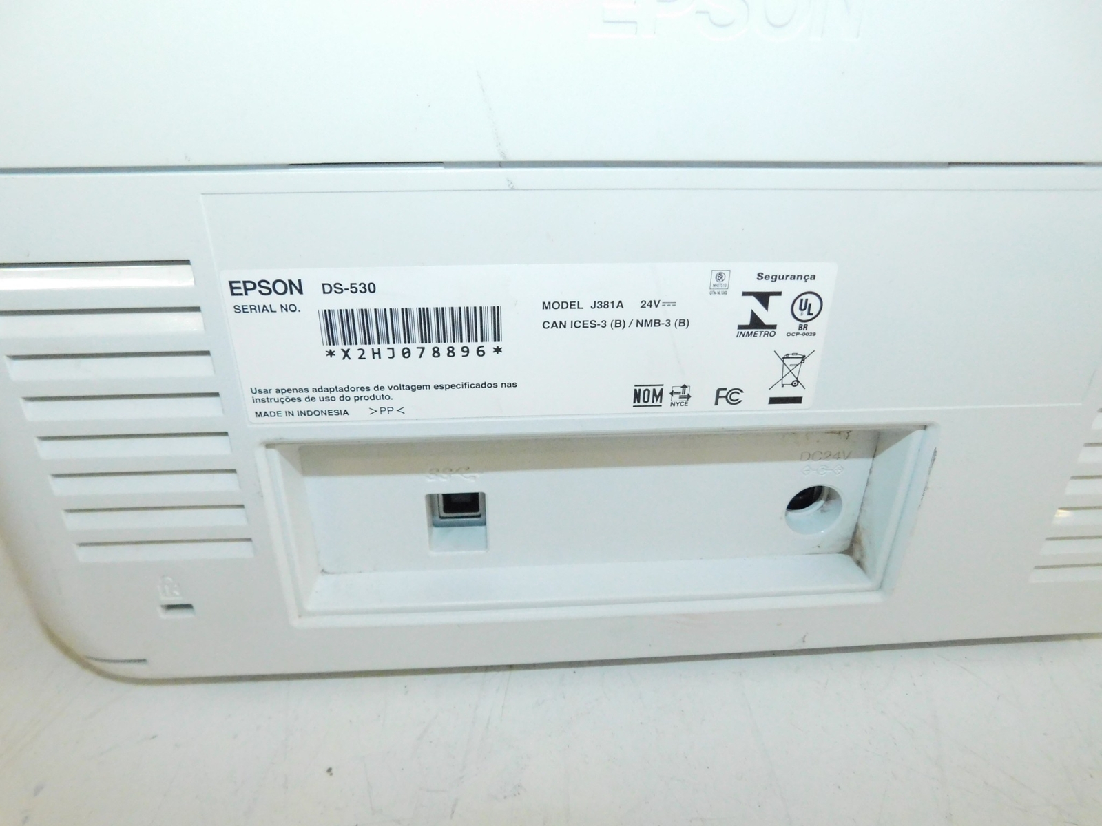 ^^ EPSON DS-530 DOCUMENT SCANNER (LSP37)