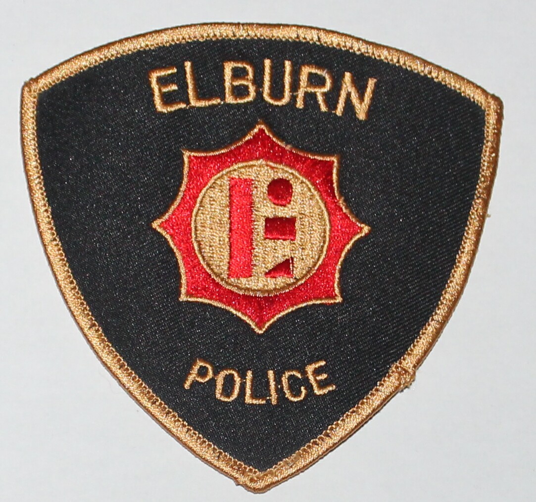 ELBURN POLICE DEPT Illinois IL ILL PD Used Worn patch