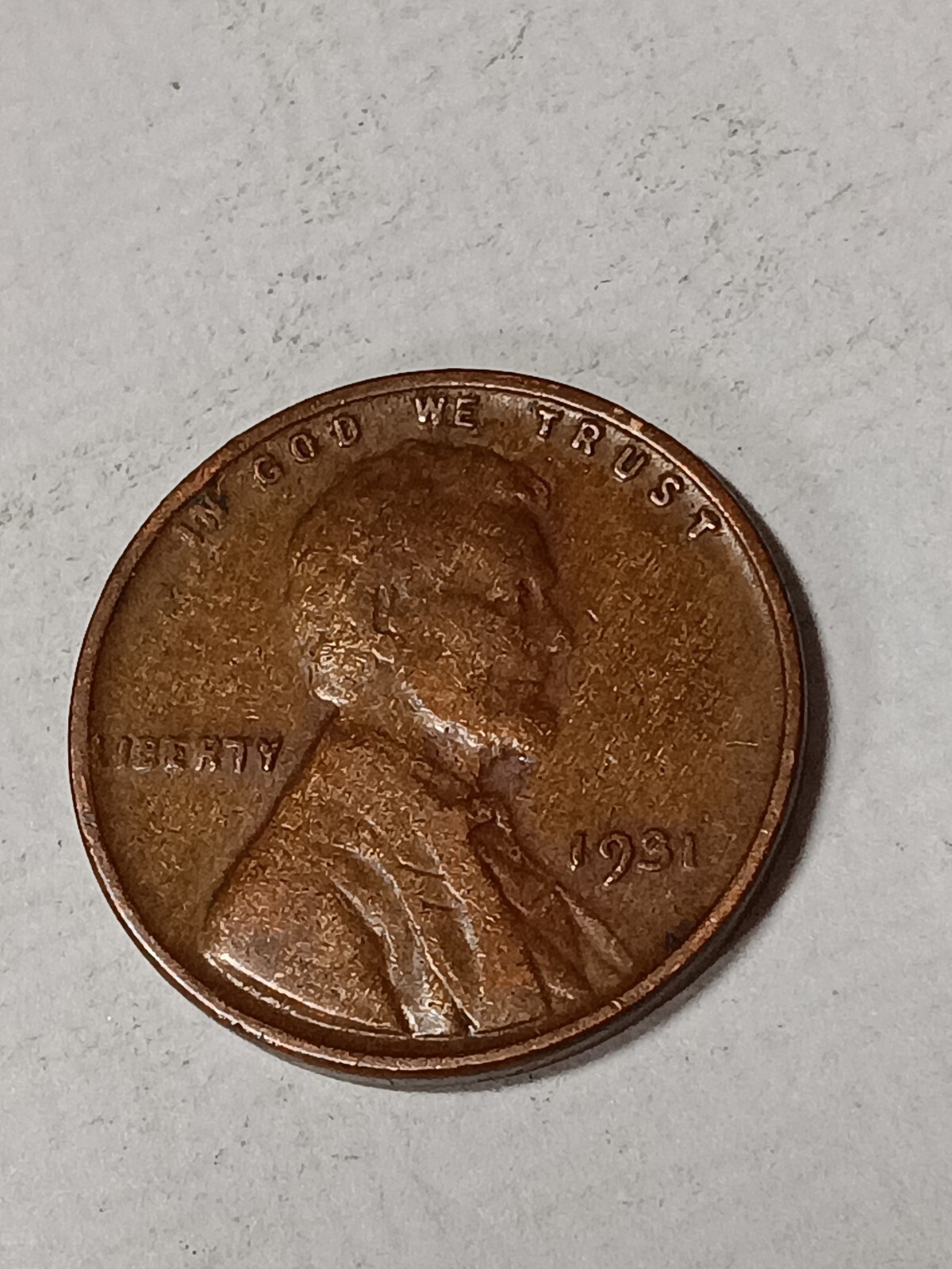👉1931  Wheat Penny  F/VF