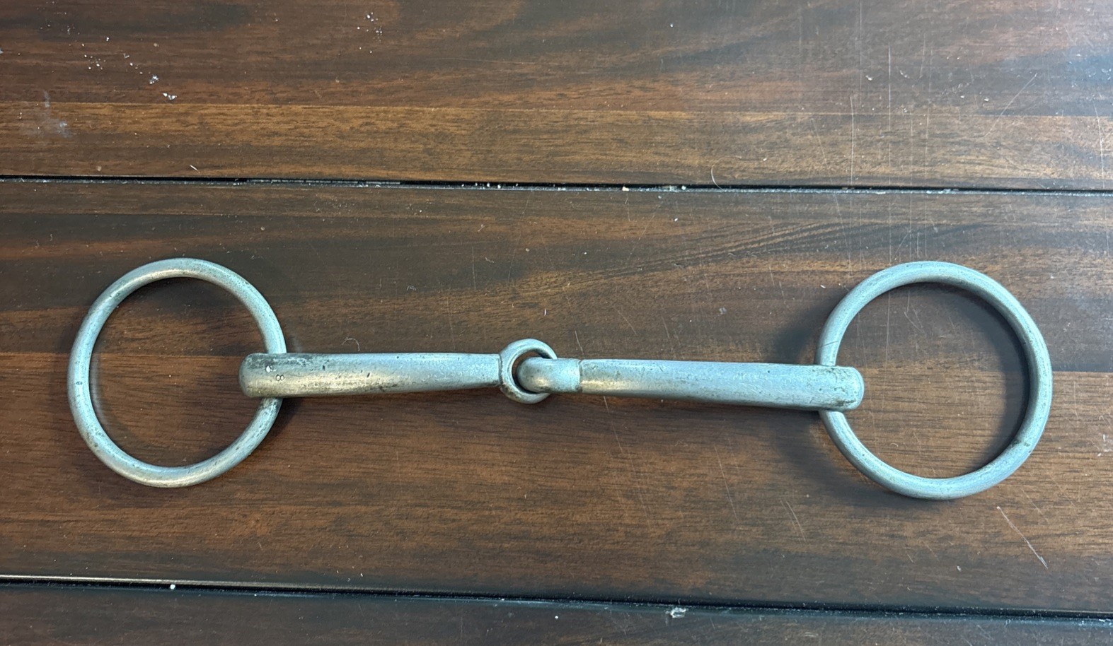 Vintage Whippy London Stegalite Horse Bit England Excellent Snaffle Style