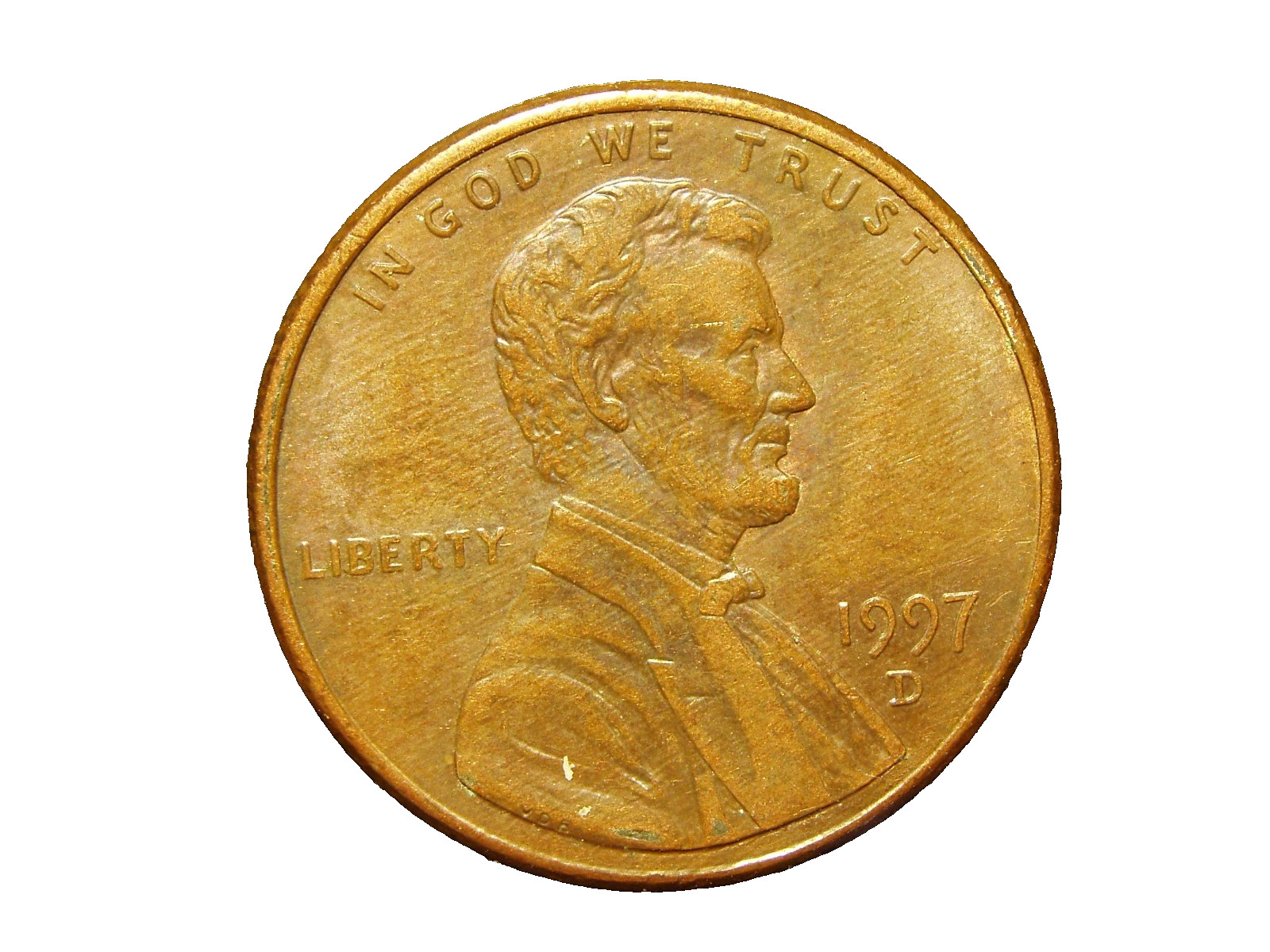 1997-D  LINCOLN MEMORIAL CENT #17