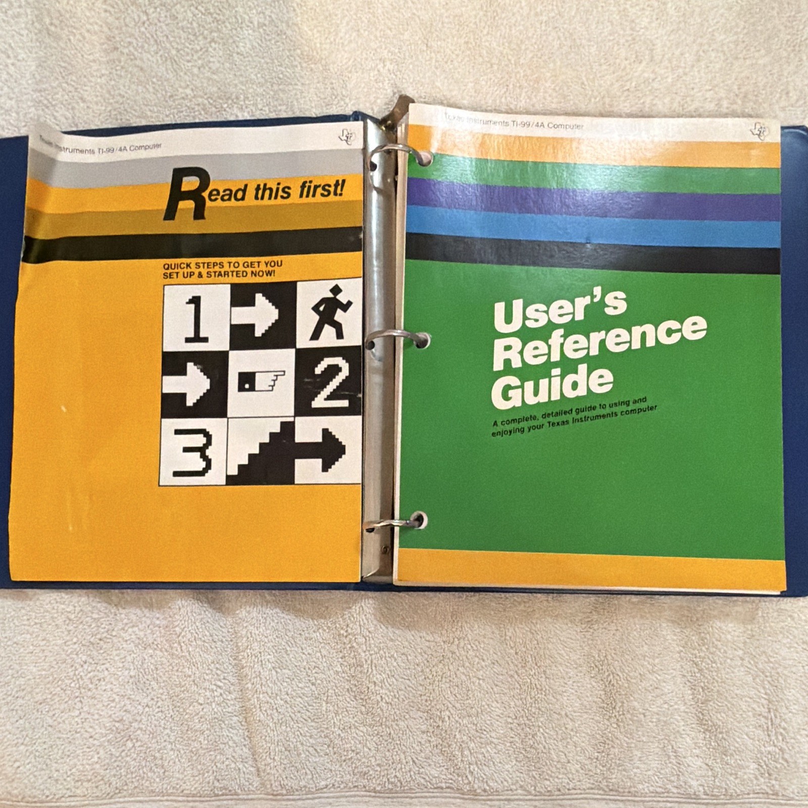 Texas Instruments TI-99/4A Home Computer w/ Manuals, Controllers & Modulator