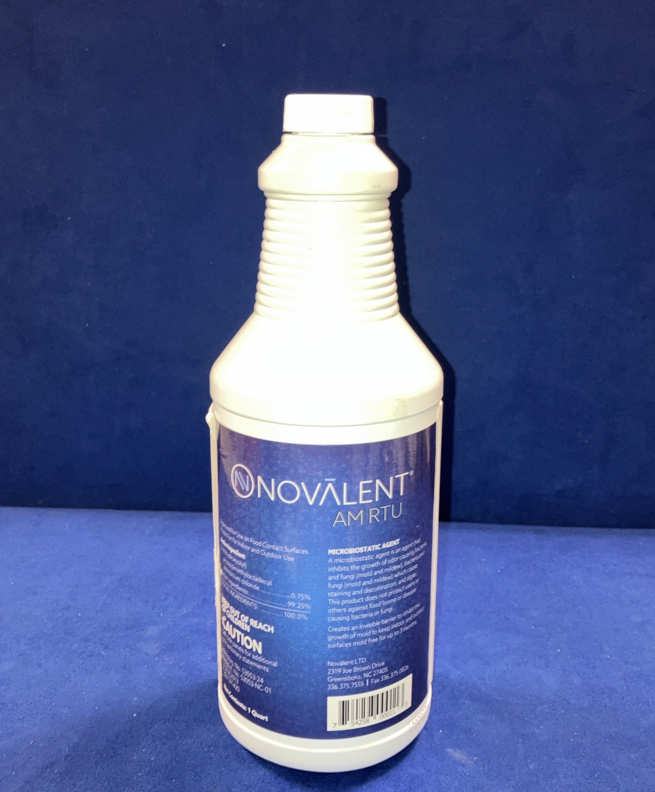Novalent AM RTU Anti Microbial Surface Cleaner 32 Oz  Bottle.