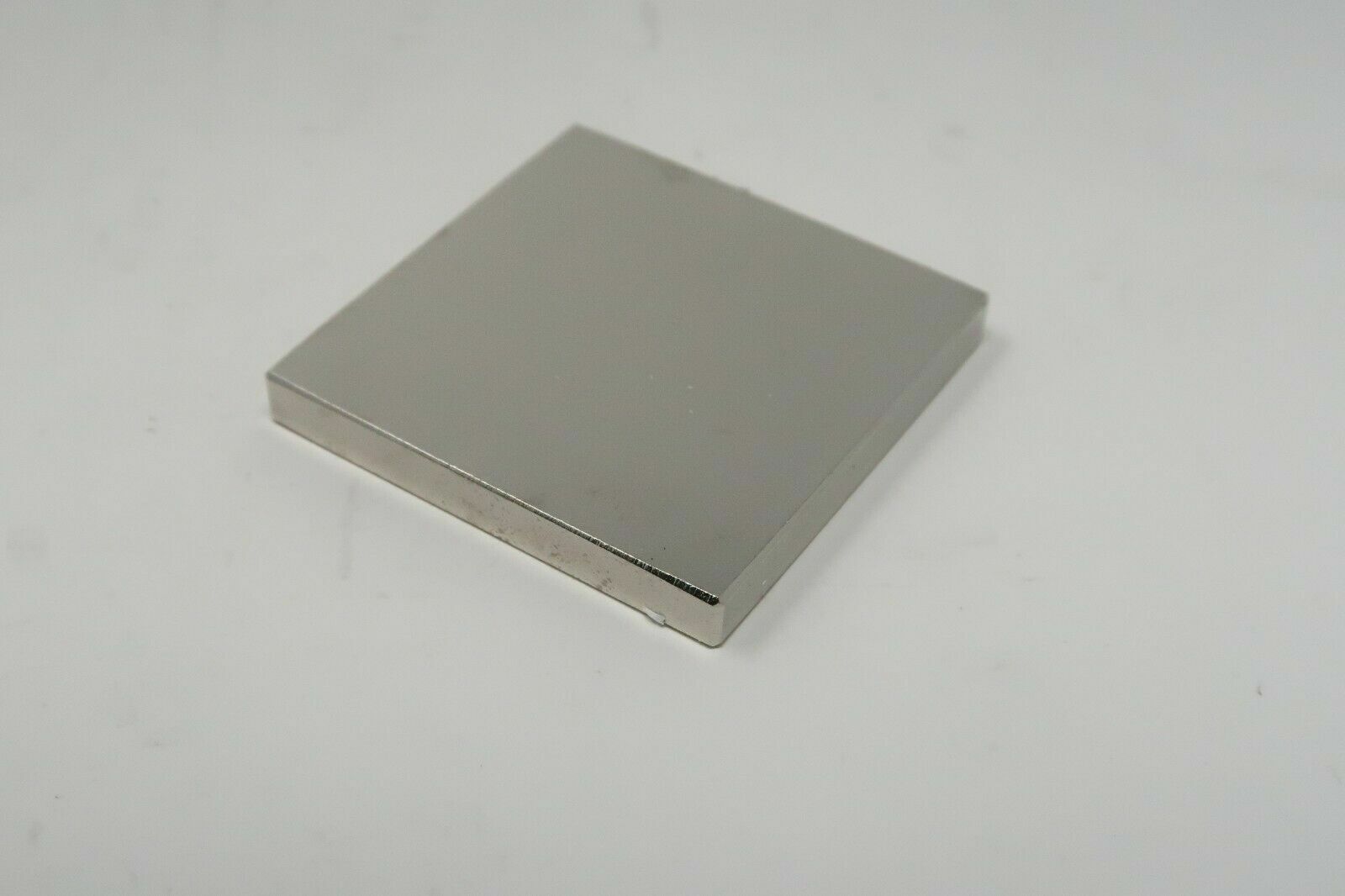 1 pcs ECLIPSE MAGNETICS  N423, Neo 2'' L x 2" W x 0.25" Thickness Plated Magnet