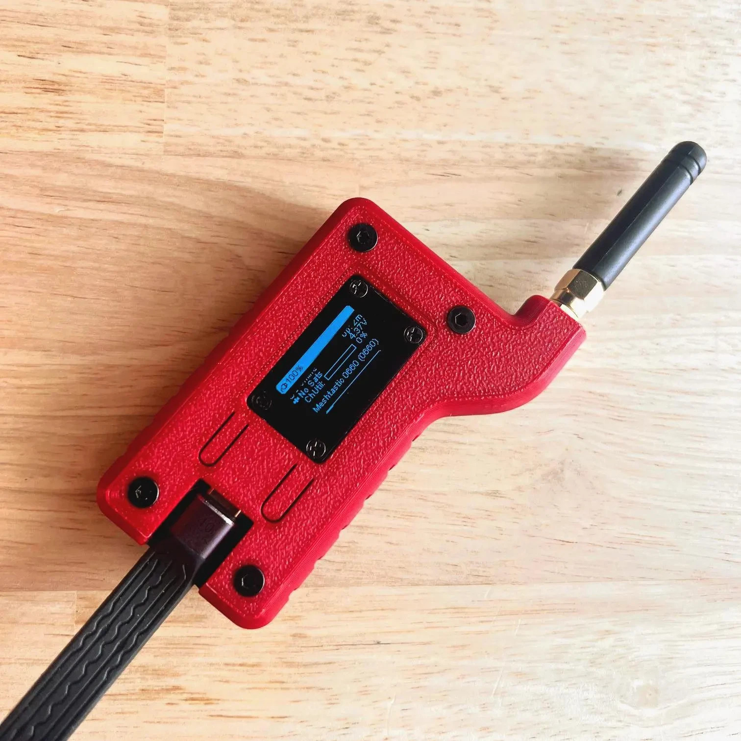 Heltec V4 Meshtastic Case ( case only) - 3D Printed, USB-C Powered