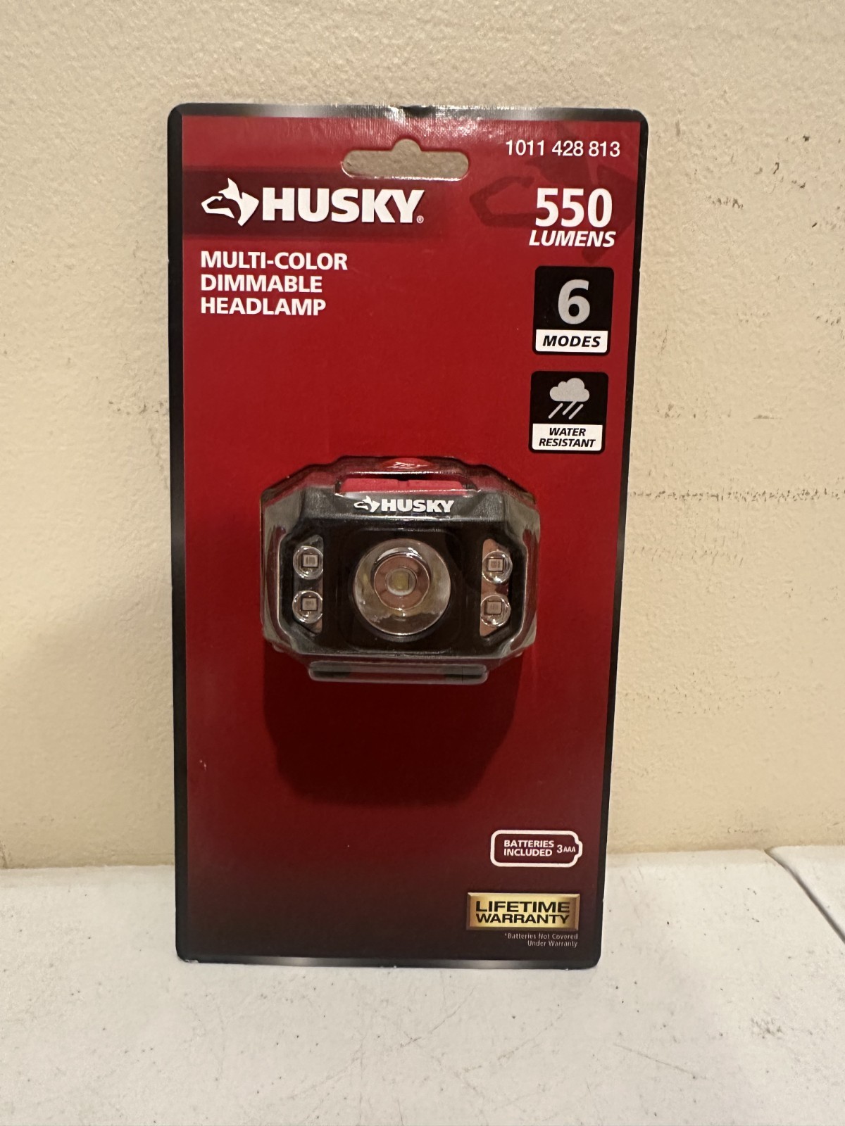 Husky 550 Lumens Compact Multi-Setting Dimmable Headlight
