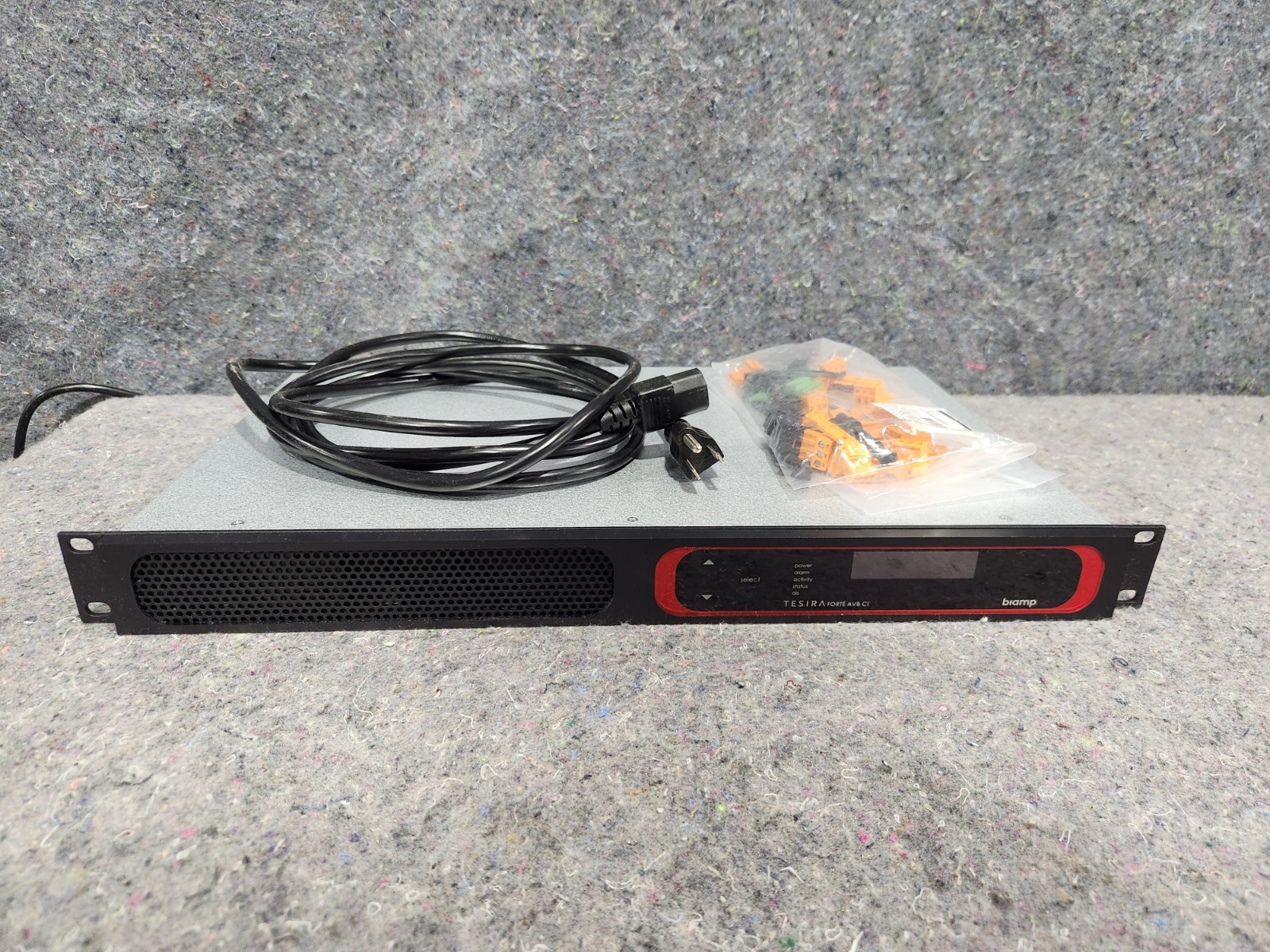 Biamp Tesira Forte AVB CI Digital Audio Signal Processor 12 In/8 Out Ver5.1 RevC