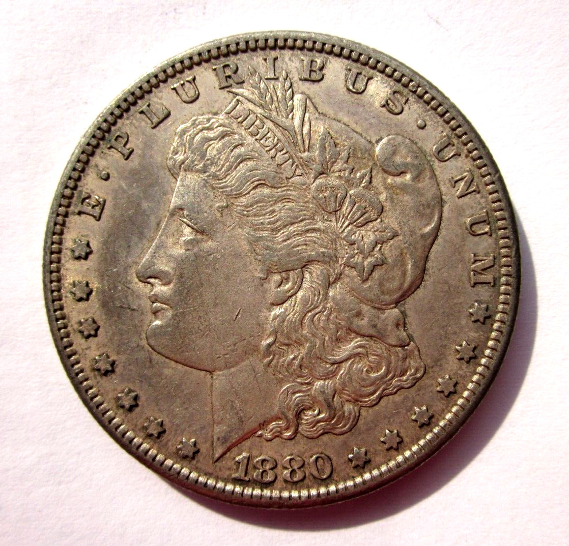 1880-S LARGE S MORGAN $1 SILVER DOLLAR COIN SAN FRANCISCO MINT VAM NICE HIGH GRA