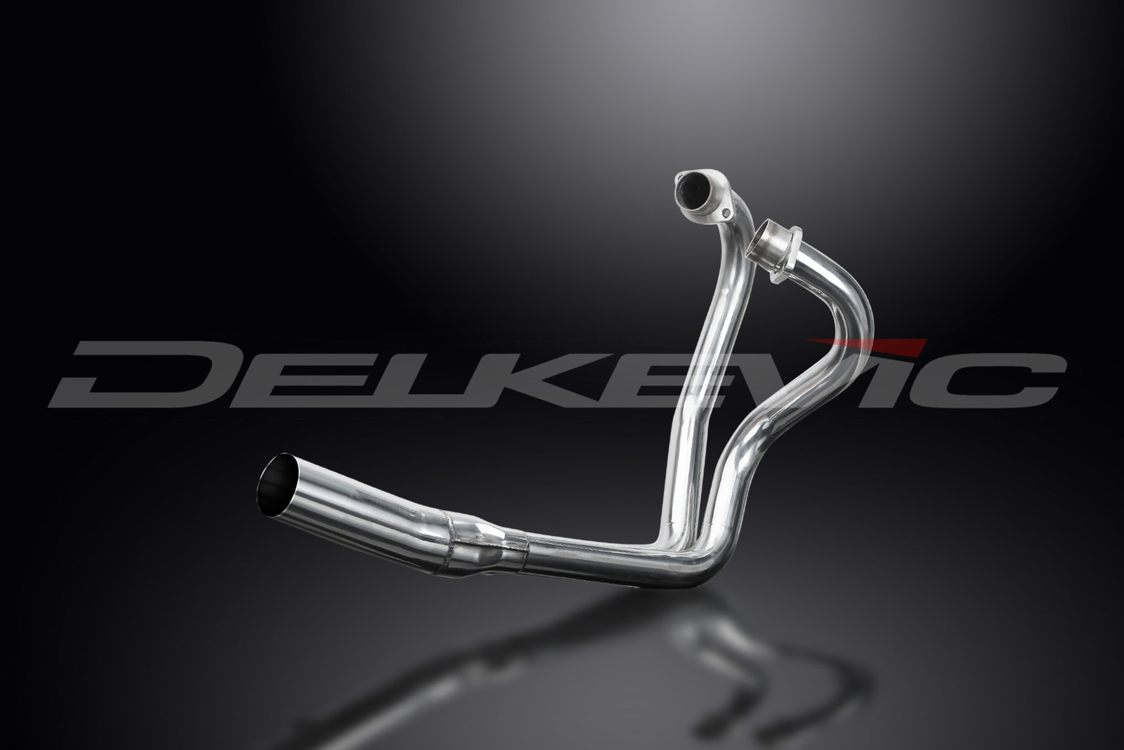 Yamaha XS650SE 1978-1985 Delkevic Stainless 2-1 Exhaust Headers Downpipes
