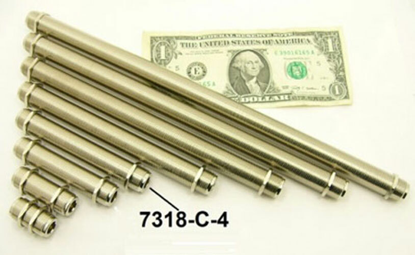 N Female to N Female 4" Bulkhead Mount Adapter (4 Inch Barrel)
