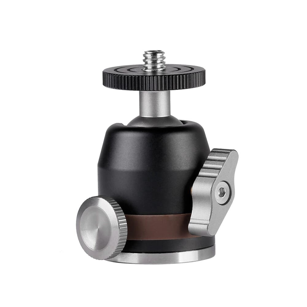 Leofoto 19mm Mini Ball Head with 1/4-Inch Screw (MBH-19): NEW, Free Shipping