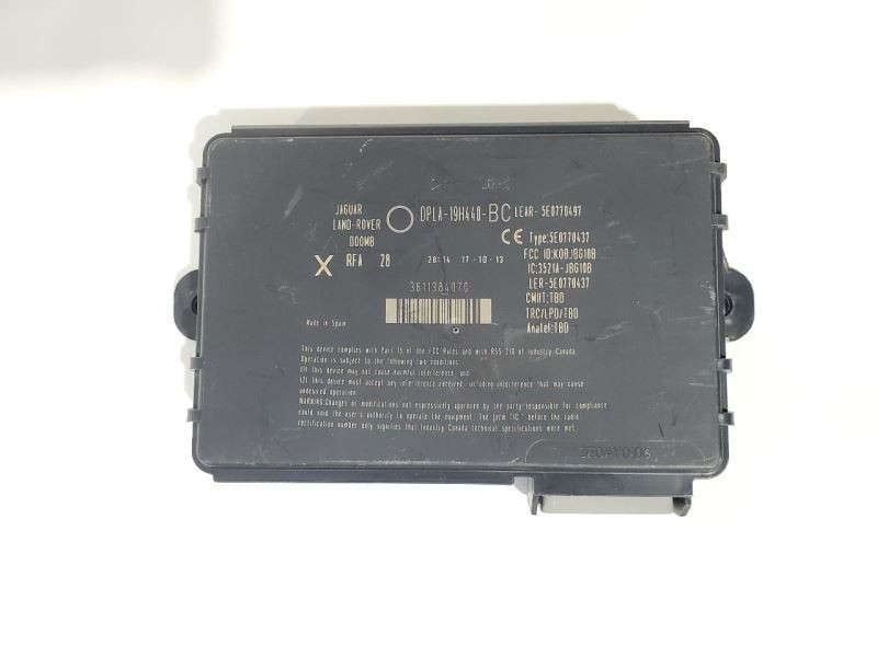 2010 2011 2012 2013 2014 2015 Jaguar XJL OEM Theft Control Module DLPA19H440BC