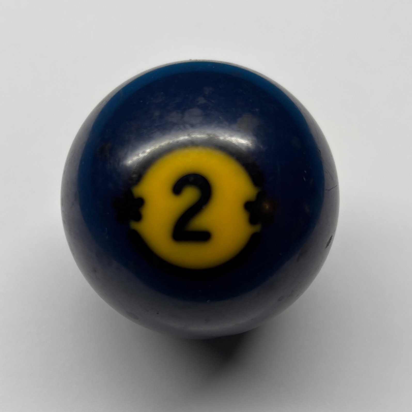 USED Hyatt 1976 Bicentennial Pool Ball #2 replacement - FAST FREE SHIP!
