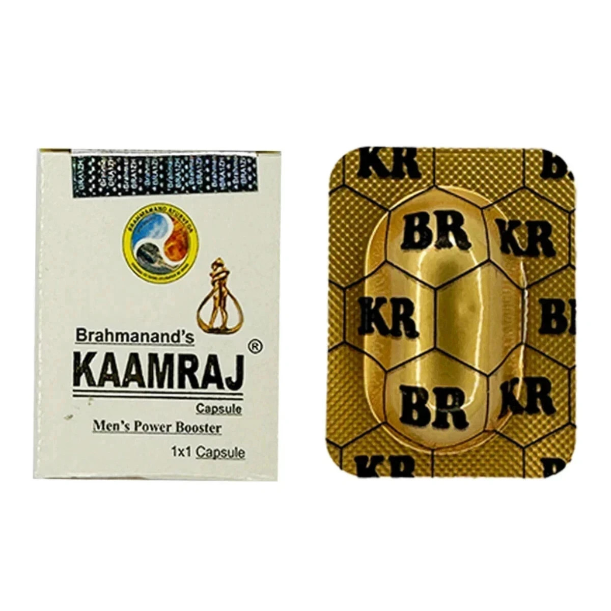 Brahmanand KAAMRAJ 20 Caps For Men Pure Ayurvedic Exp 2028