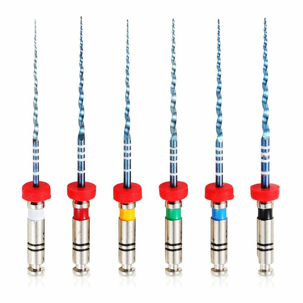 Vakker Dental V-Blue Rotary Endodontic Endo Files Heat Activated 06 #15-40 25mm