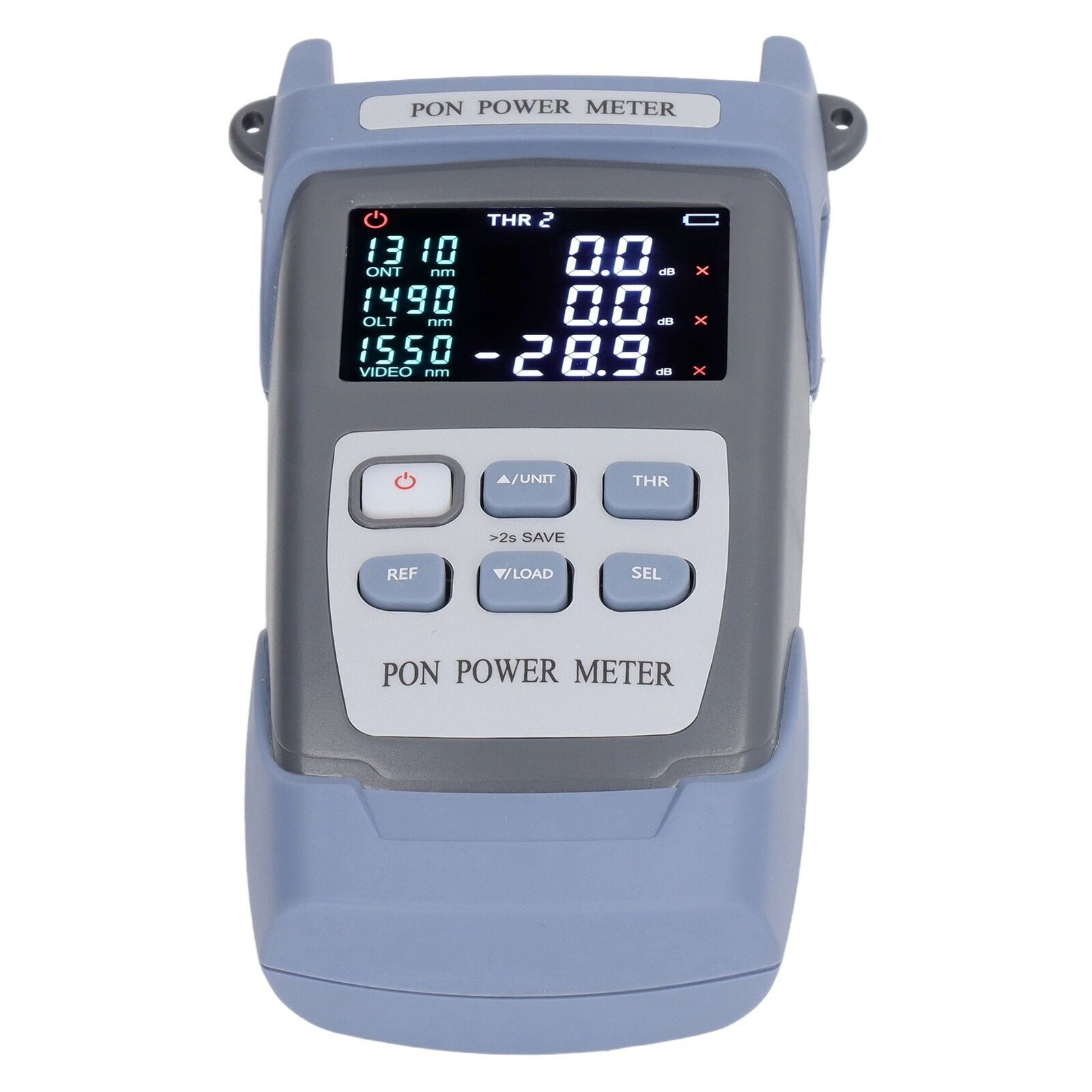 Fiber Optical Power Meter Digital Optic Cable PON Tester Testing Tool UPC Port