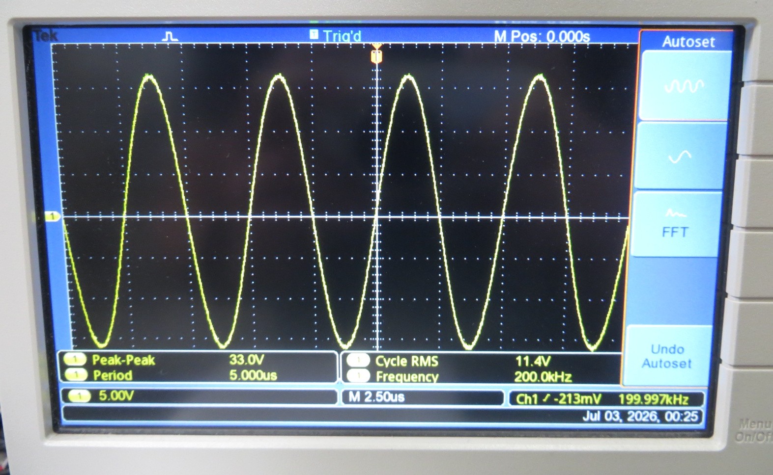 T203376 Keithley 3390 50MHz Arbitrary Waveform Generator