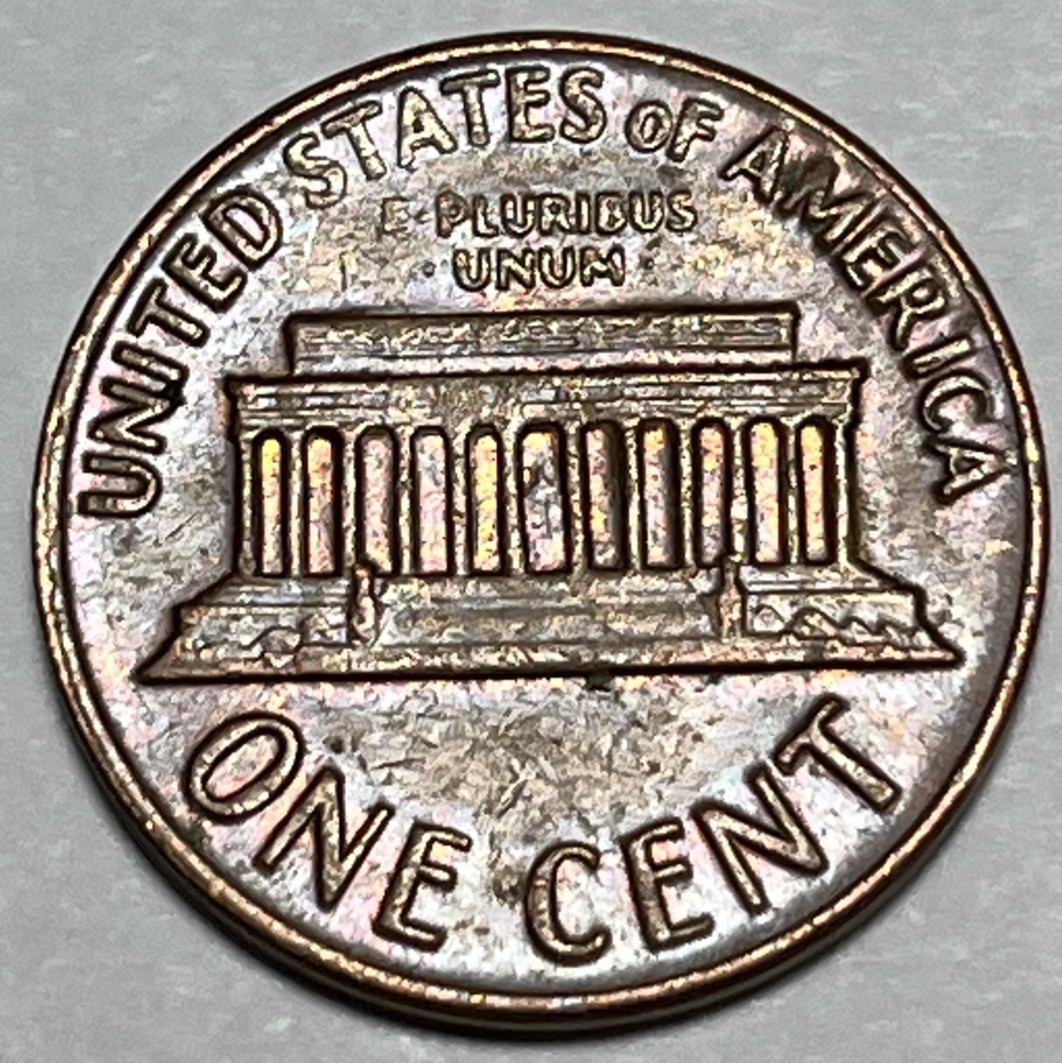 1971 D Lincoln Penny Errors Weak Strike DDR No FG Errors