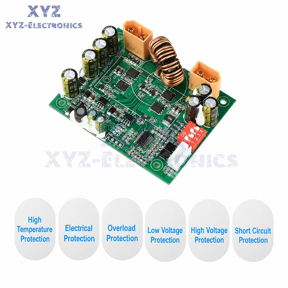 100W MPPT Smart Solar Controller DIP Switch for 12V 24V Energy Storage Systems