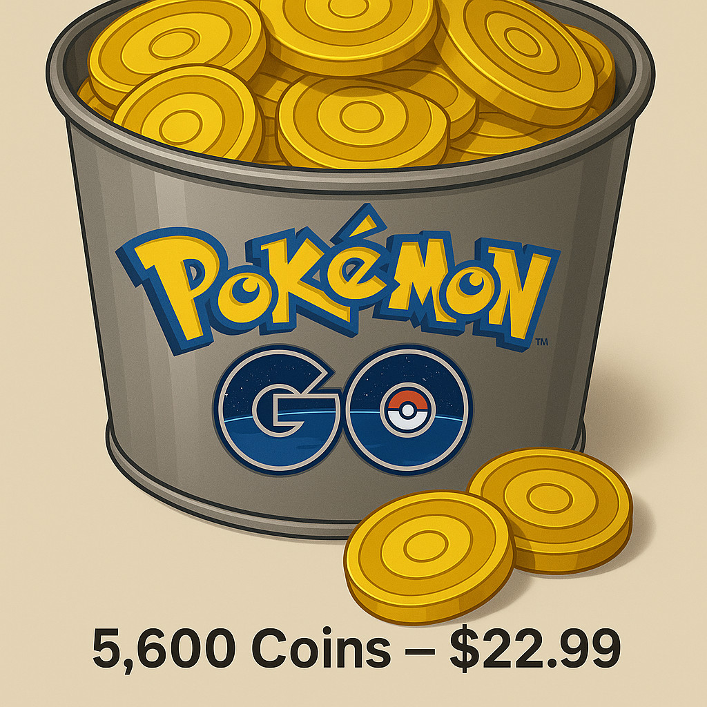 5,600 Bundles of Pokémon GO PokéCoin Service | Safe + Secure | Fast and Prompt