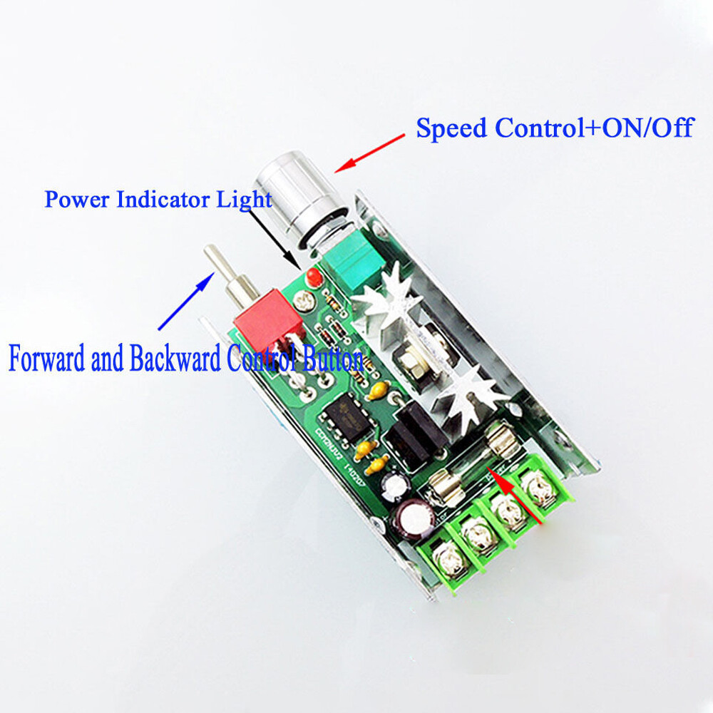 3X DC Motor Speed Controller Reversible PWM Reversing Control Switch 12/24V 40V