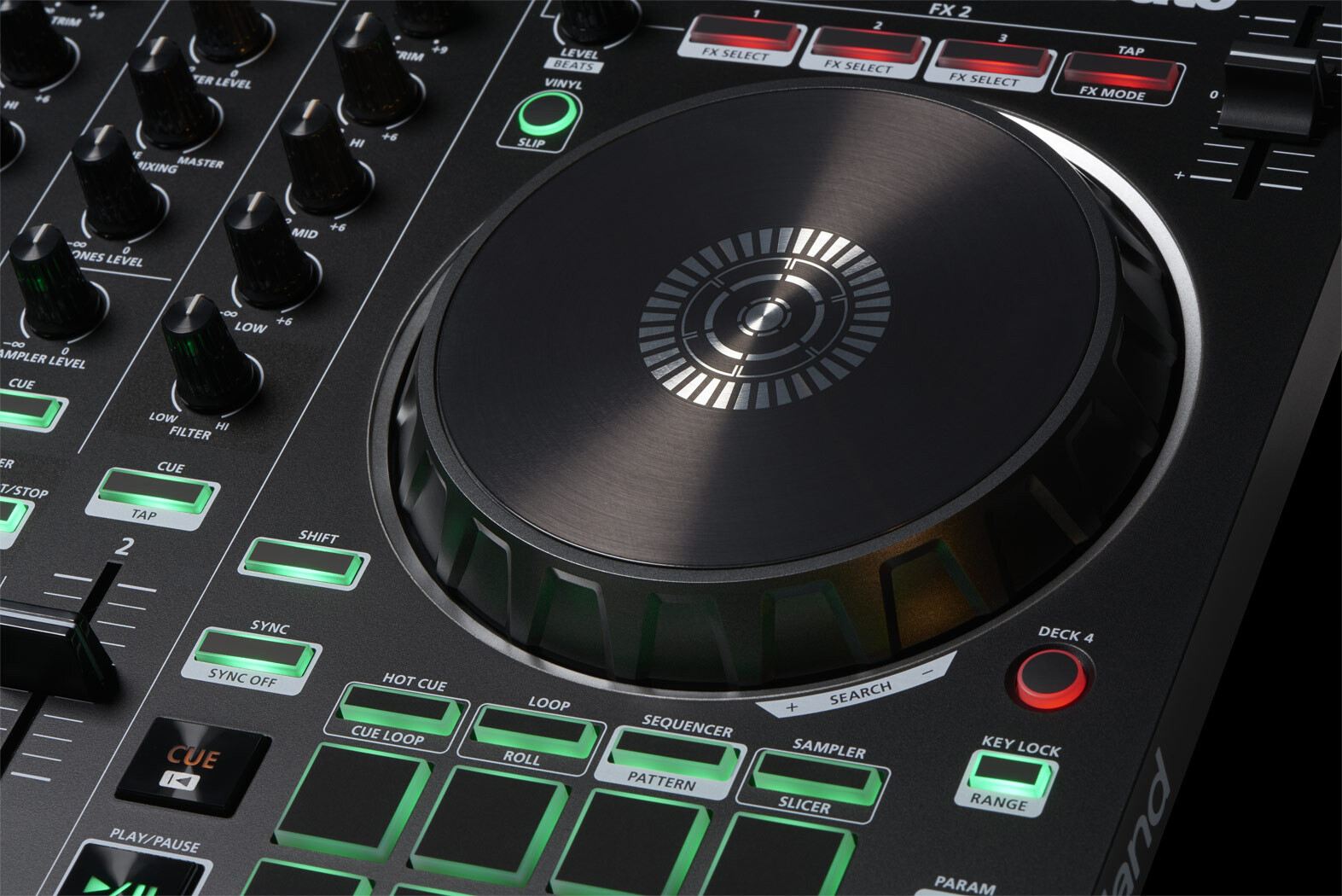 Roland DJ-202 DJ Controller w/ Stand