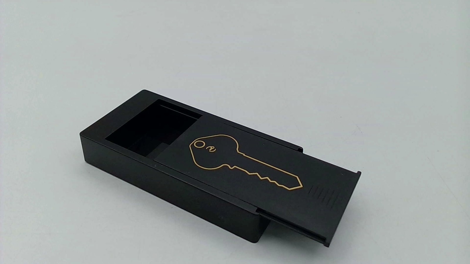Magnetic Black Key Case Holder Sticks To Car Hide A Spare Key Safe Hideakey