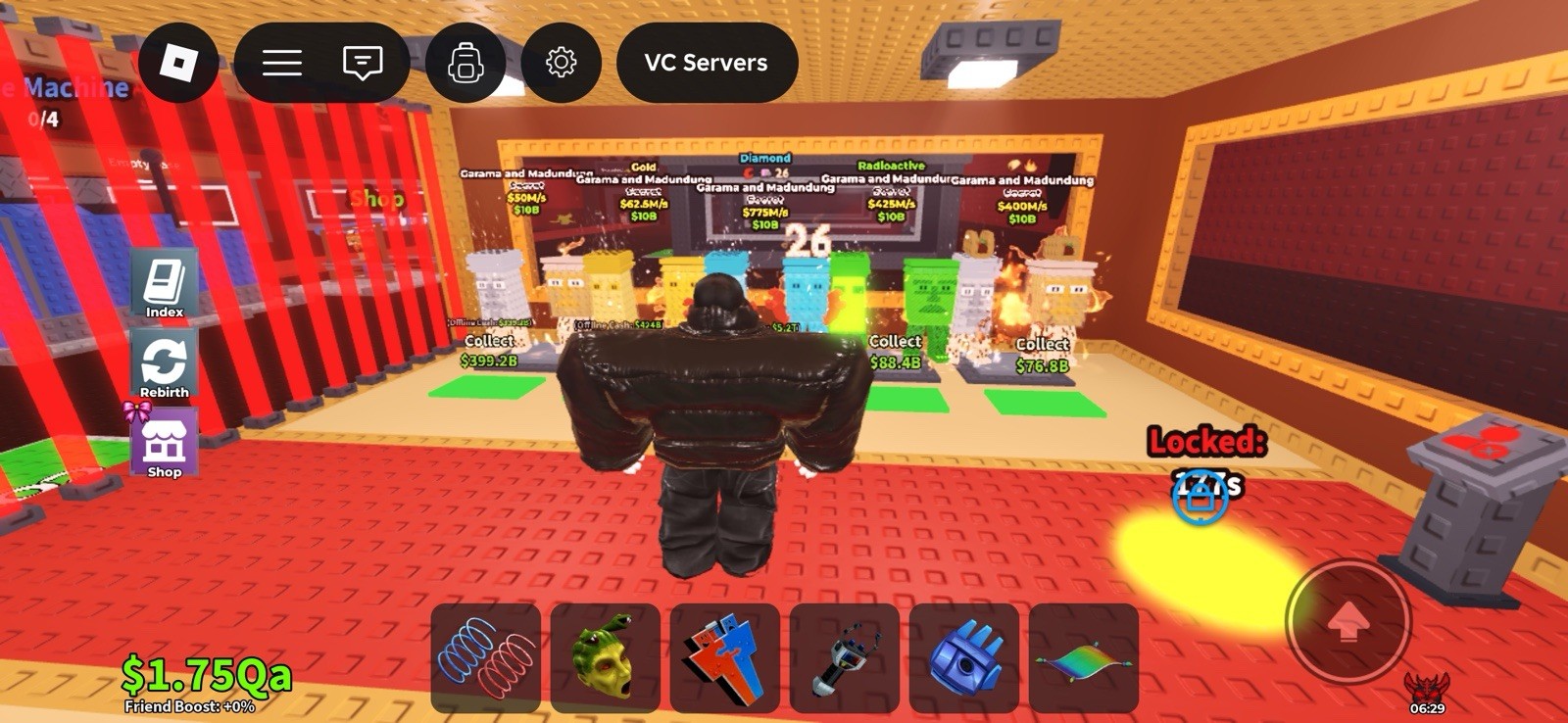 VC Servers Diamond Radioactive Gold Game Item Asset Generation 26