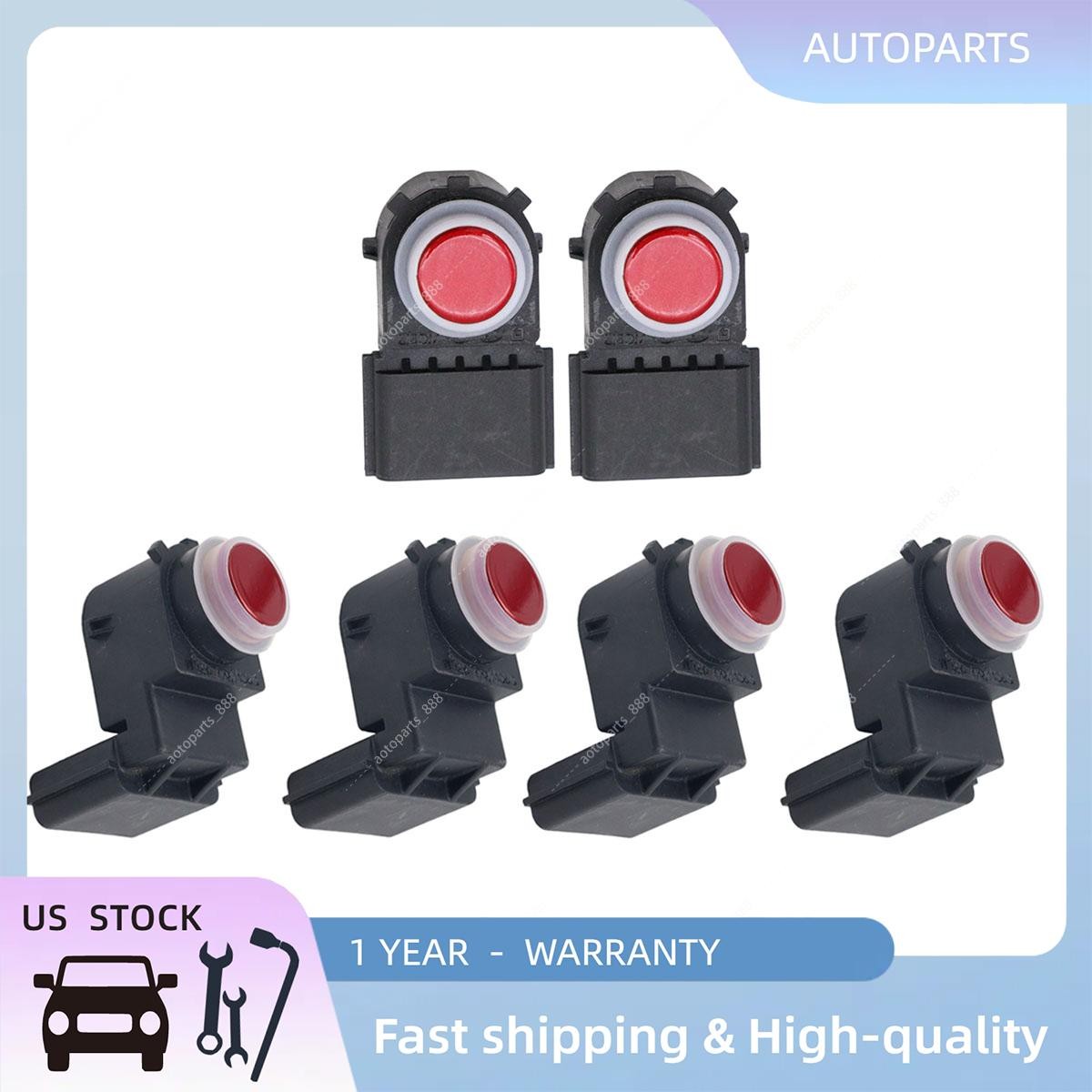 FOR 2023-2025 KIA SPORTAGE FRONT BUMPER PARKING ASSIST SENSOR SET (6) | RED