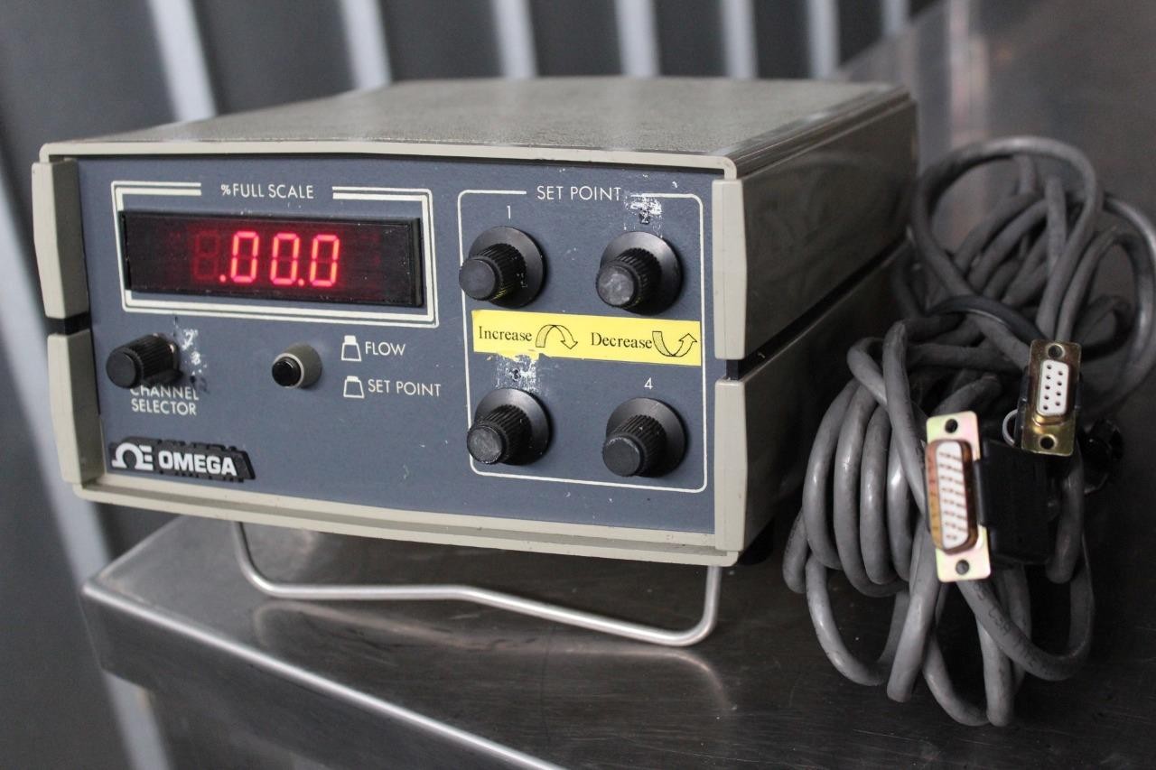 Omega FMA-78P4 Display Module 700/800 Series Gas Mass Flow Meters Controllers