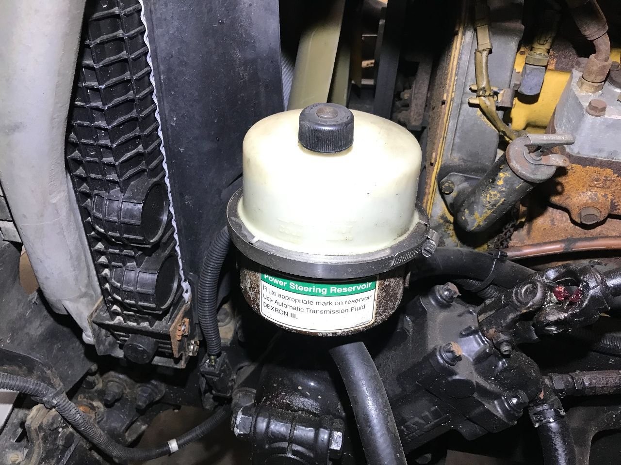 Sterling A9513 Power Steering Reservoir - Used
