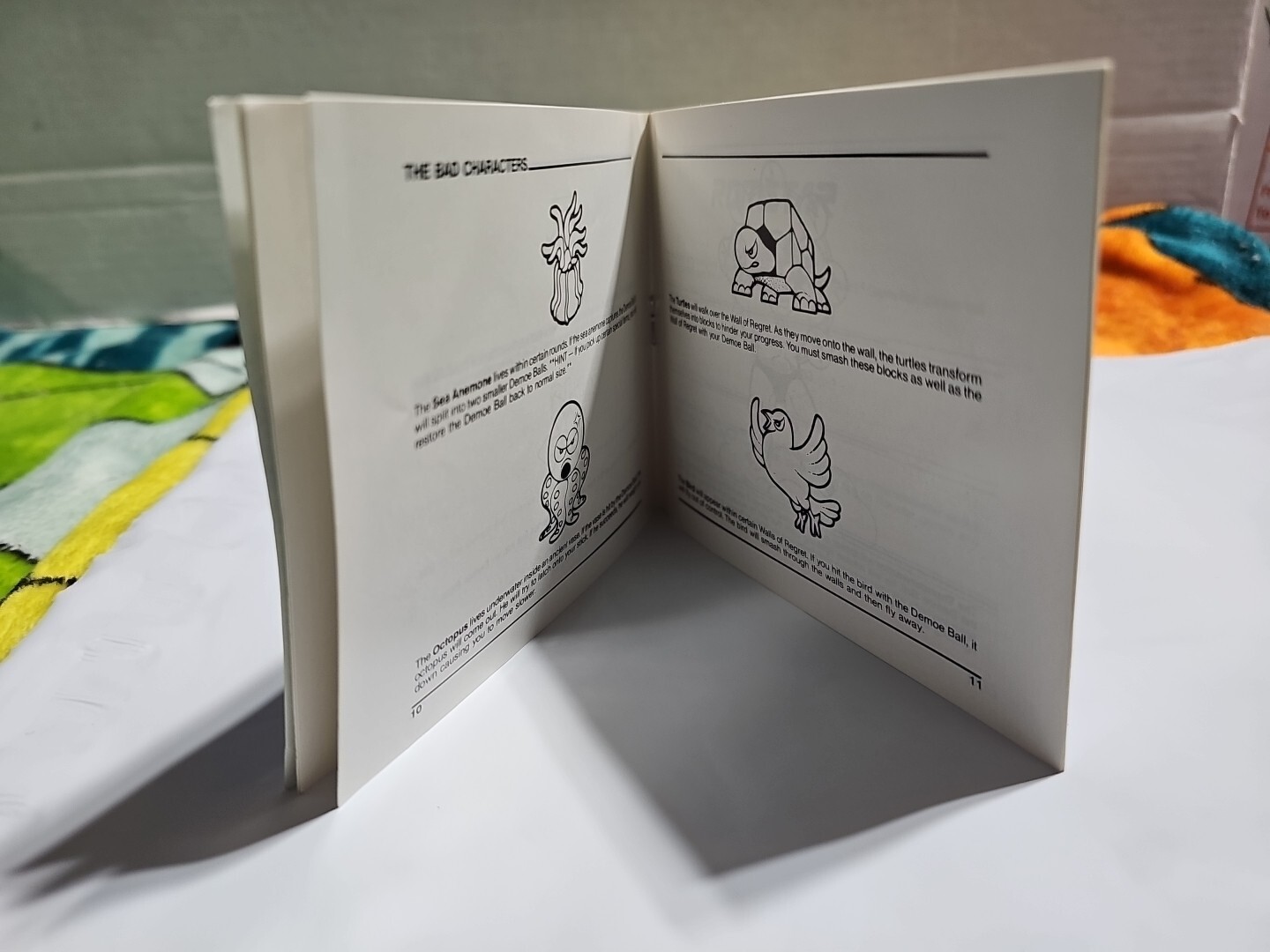 Thunder & Lightning Nintendo NES Instruction Manual Booklet ONLY