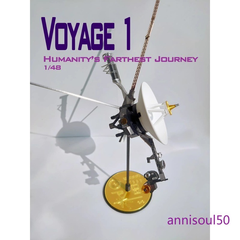 NEW Scale Voyager 1 Spacecraft 1/48 Explorer Model 3D Print Toy Gift Collection