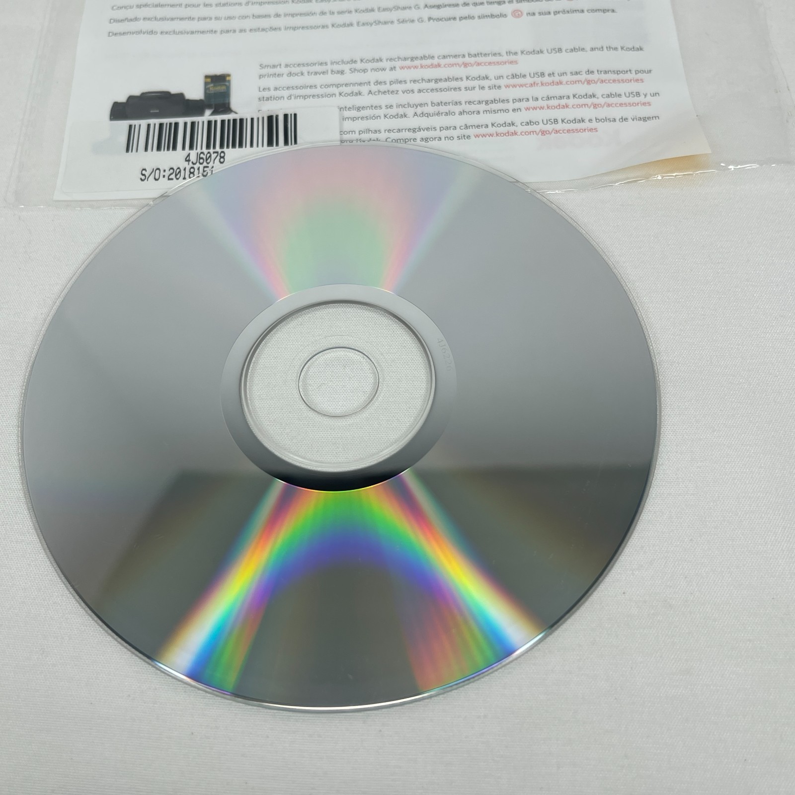 Kodak EasyShare Software CD Version 6.2 Printer Dock Series G610 Disc Manual