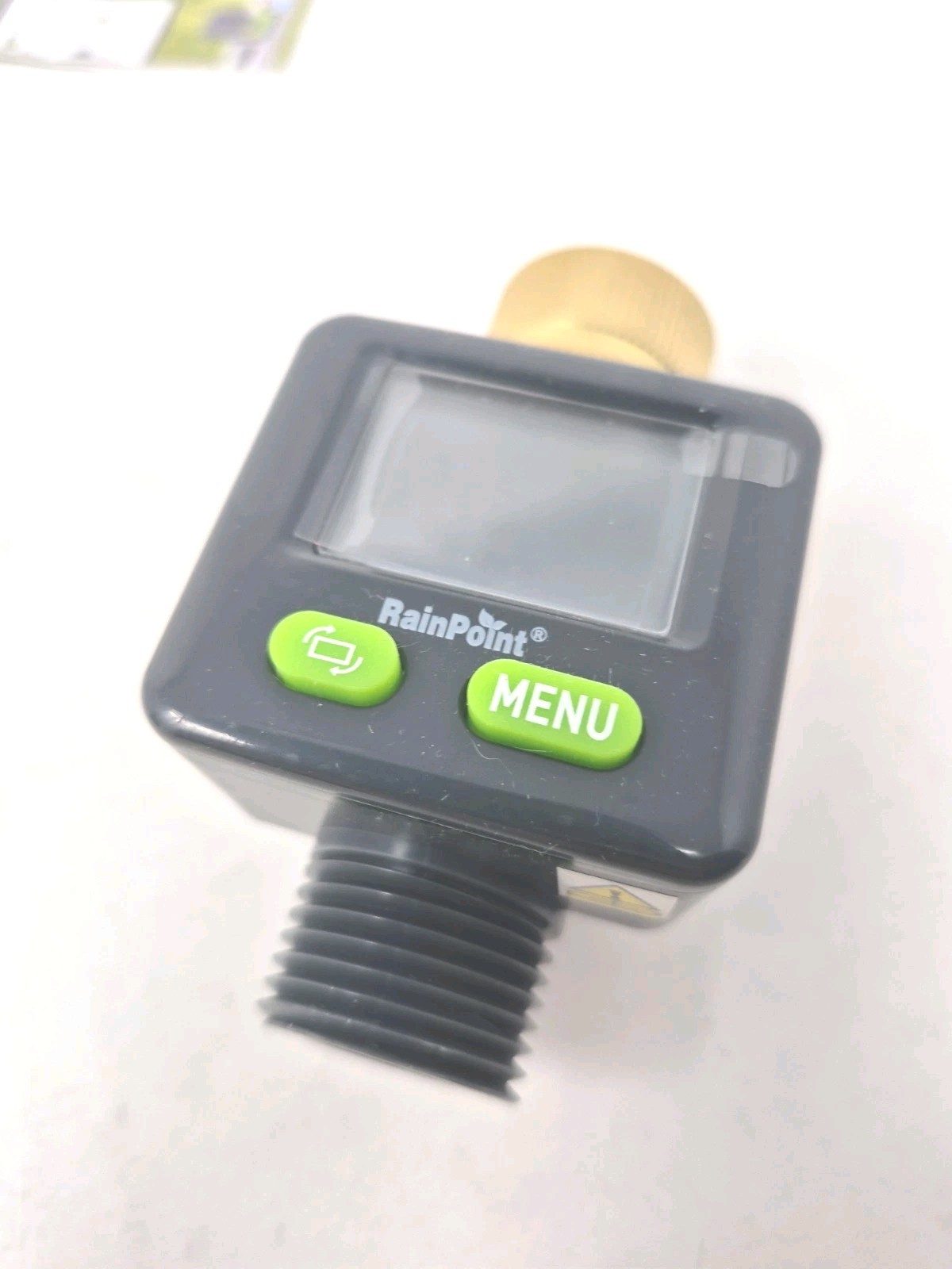 RainPoint Water Flow Meter , Screen-Flip Water Meter ICS018 - Open Box