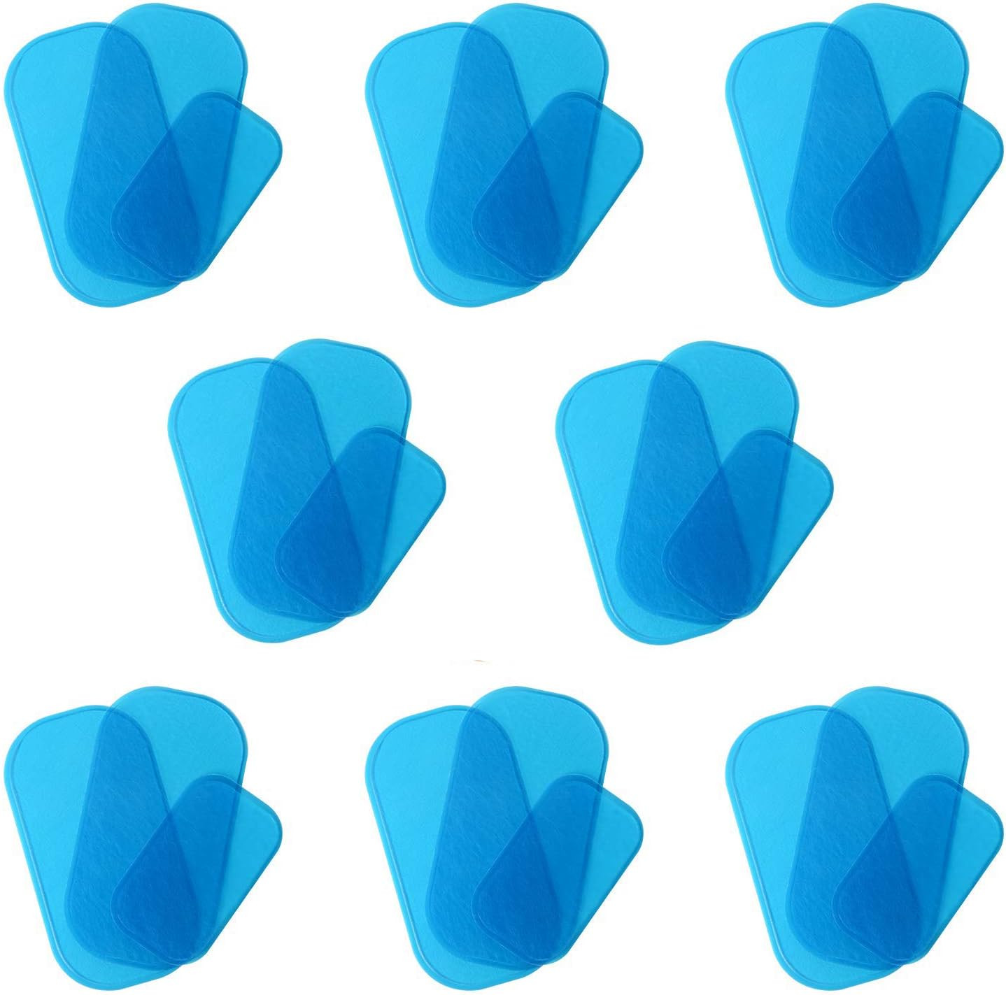 24Pcs Hip Trainer Gel Pads ABS Gel Pad Replacement for EMS Buttock Trainer ABS