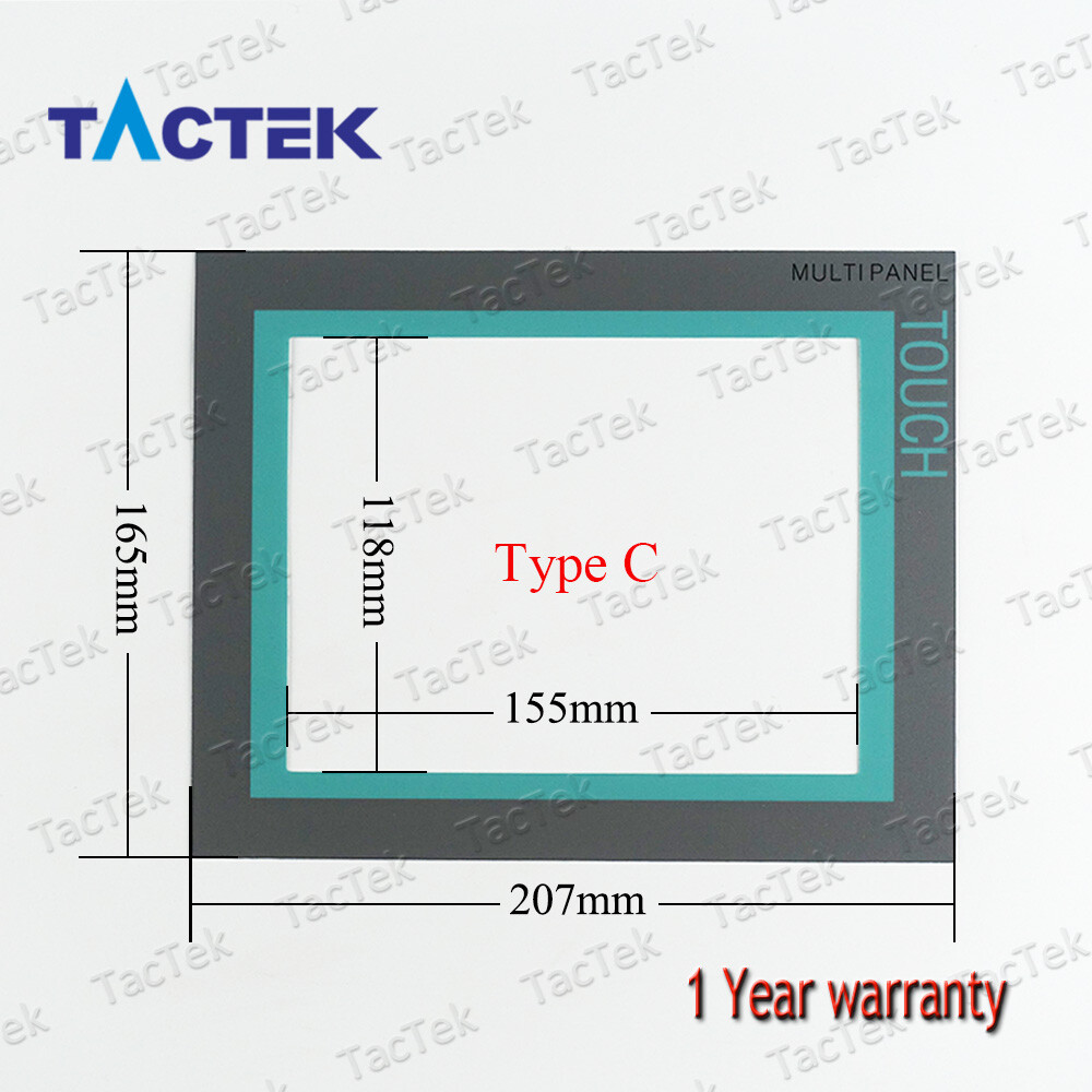 6AV6 643-0CB01-1AX1 Touch Screen Panel for 6AV6643-0CB01-1AX1 MP277 8 + Overlay