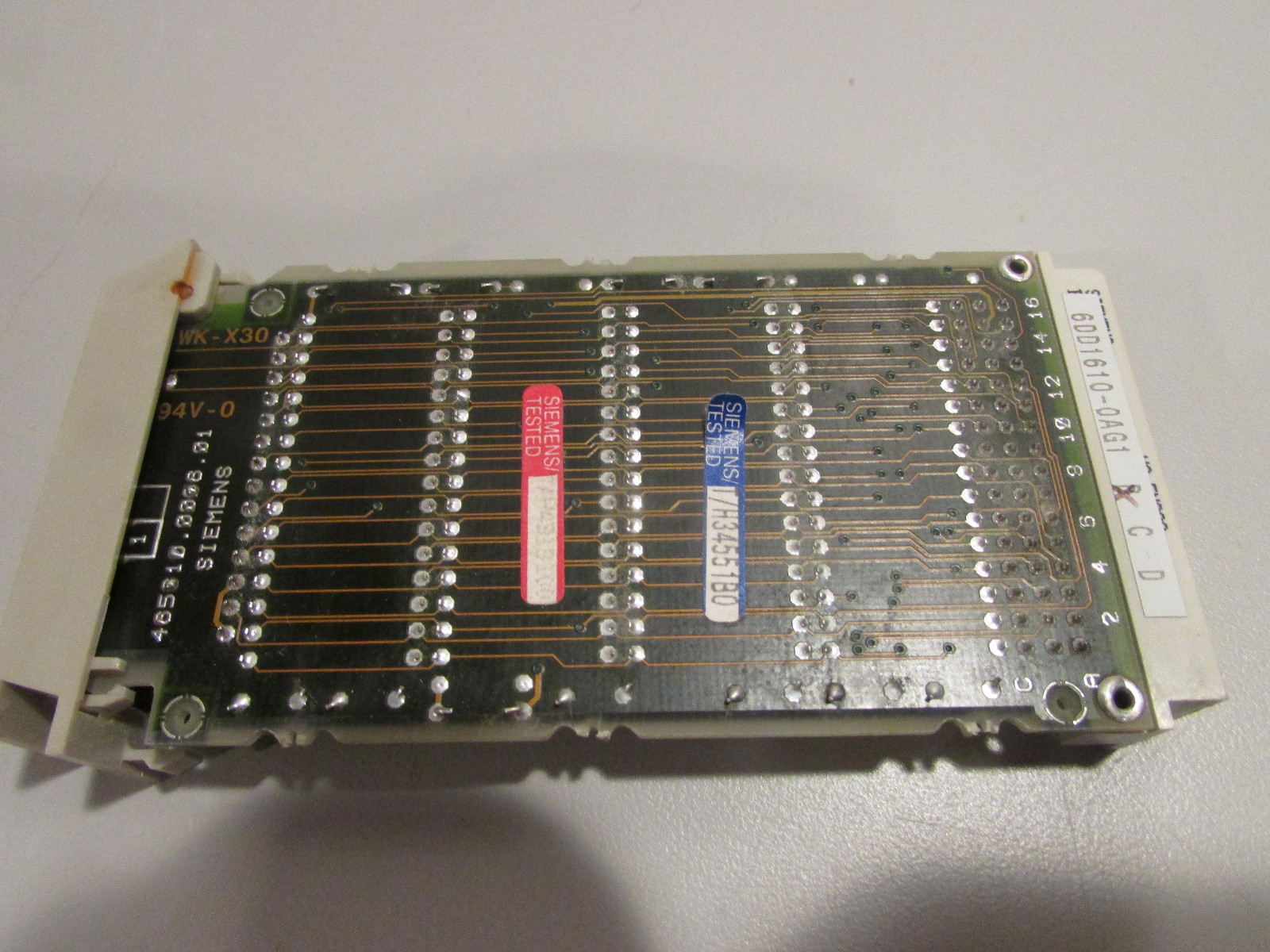 Siemens 6DD1610-0AG1 Memory Module Sinec Symadyn D. Simatic